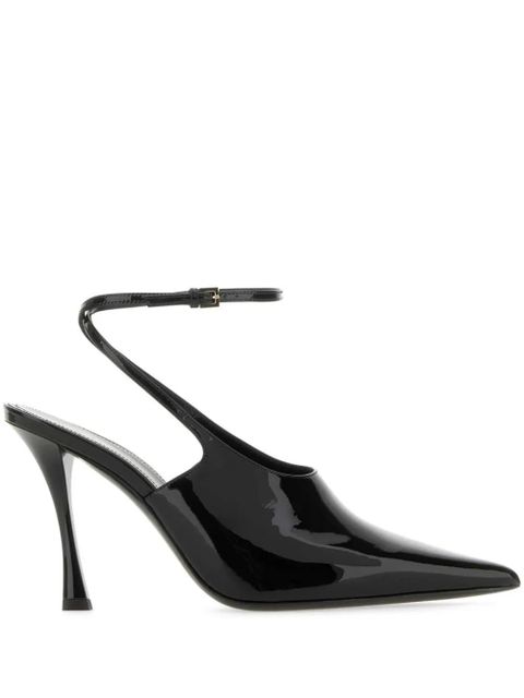 Givenchy 95mm patent leather slingback pumps - Black - zdjęcie produktu nr 1