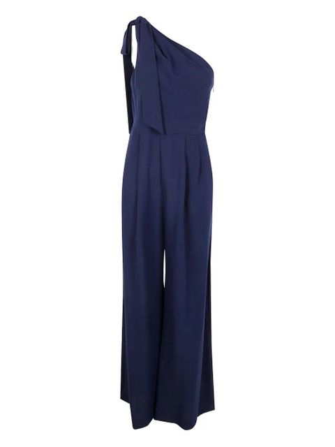 Lauren Ralph Lauren one-shoulder bow jumpsuit - Blue - zdjęcie produktu nr 1