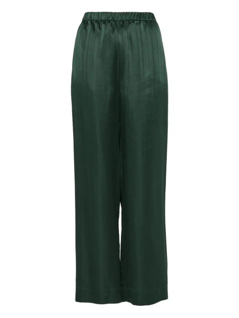 ERES Brocart striped pajamas bottoms - Green - zdjęcie produktu nr 1