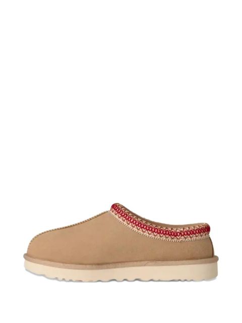 UGG Tasman II braided-trim sheepskin slippers - Neutrals