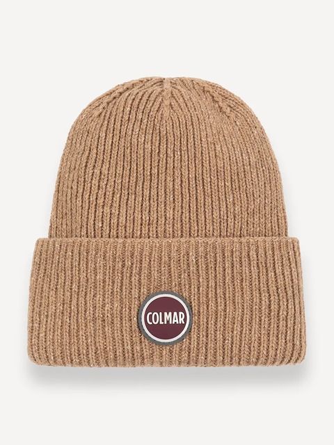 Colmar czapka z wełną kolor brązowy 5028N.3VI - zdjęcie produktu nr 1