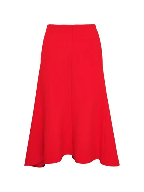 Jil Sander red A-line skirt - zdjęcie produktu nr 1