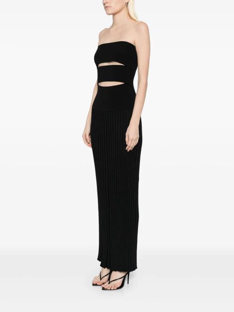 Christopher Esber asymmetric tank dress - Black - zdjęcie produktu nr 2