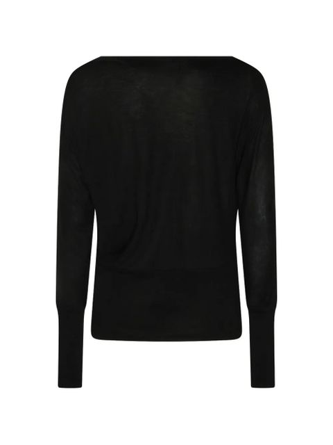 TOTEME jersey T-shirt - Black - zdjęcie produktu nr 2