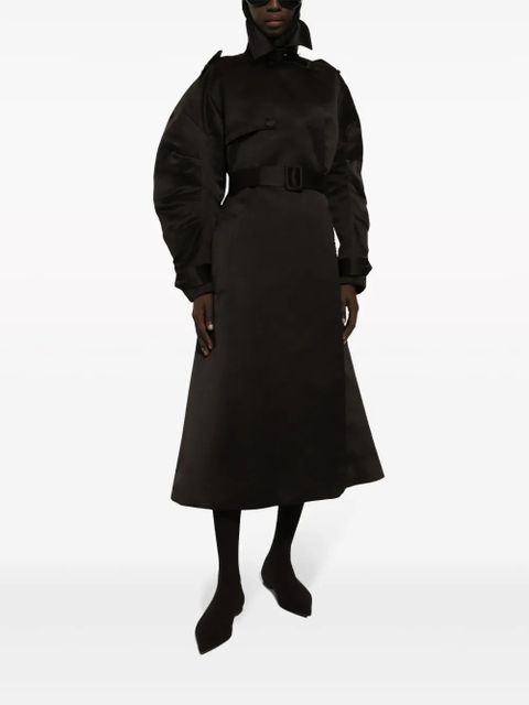 Dolce & Gabbana belted trench coat - Black