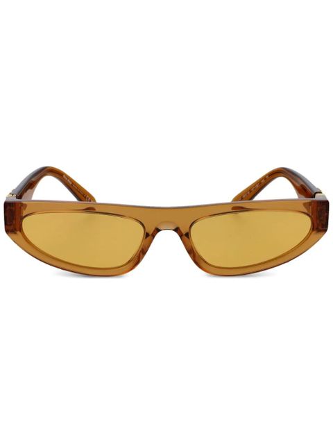 Miu Miu Eyewear cat-eye frame sunglasses - Brown - zdjęcie produktu nr 1