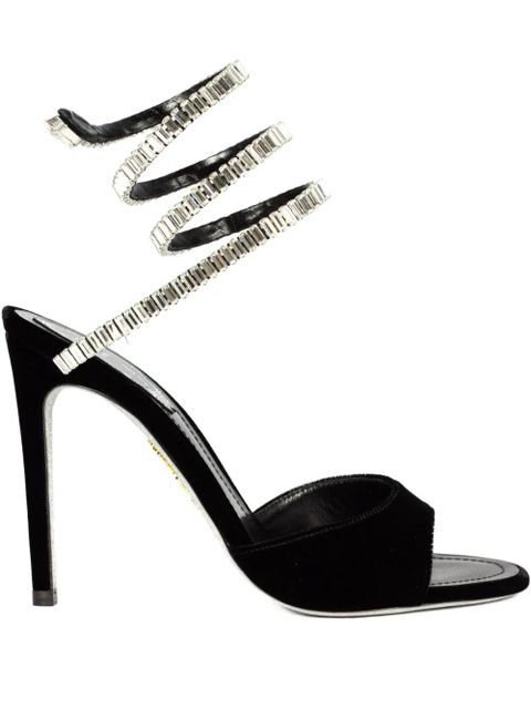 René Caovilla 105mm Cleo Spark sandals - Black - zdjęcie produktu nr 1