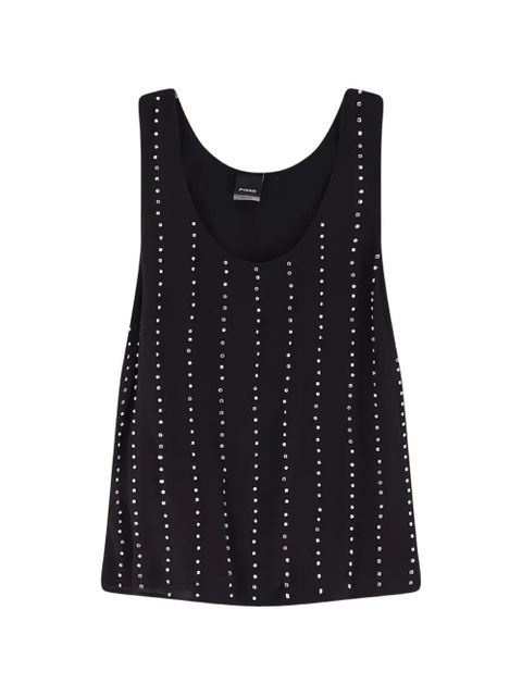 PINKO embellished tank top - Black - zdjęcie produktu nr 1