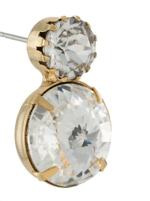 Jennifer Behr Myrla crystal earrings - Gold - zdjęcie produktu nr 2