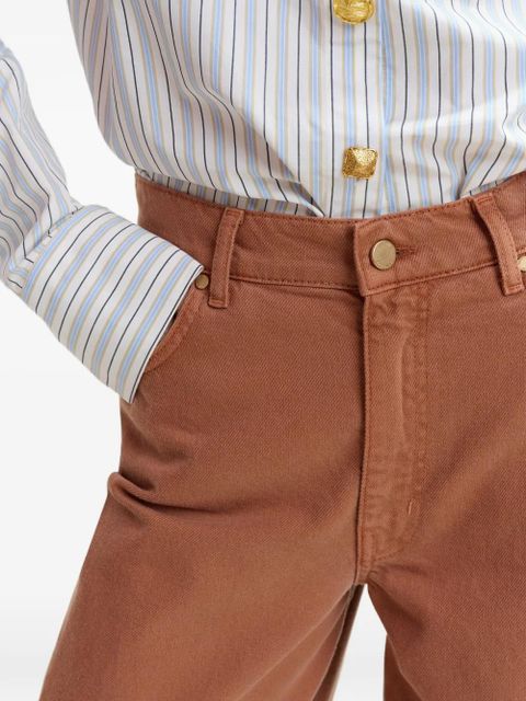 Essentiel Antwerp Joep belt-loop pocket jeans - Brown
