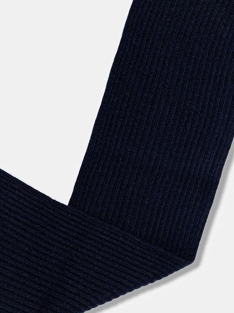 United Colors of Benetton szalik kolor granatowy gładki 1302U0723 - zdjęcie produktu nr 2