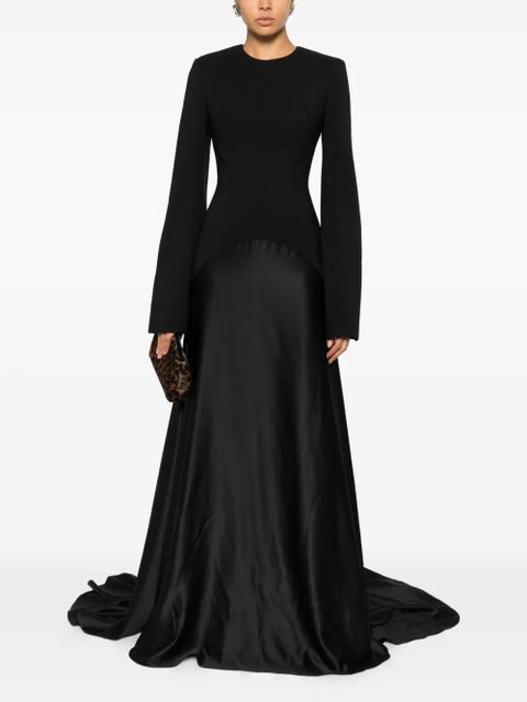 Solace London Claudine maxi dress - Black - zdjęcie produktu nr 2