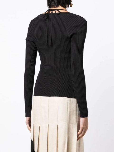 Simkhai Core Jayline layered top - Black