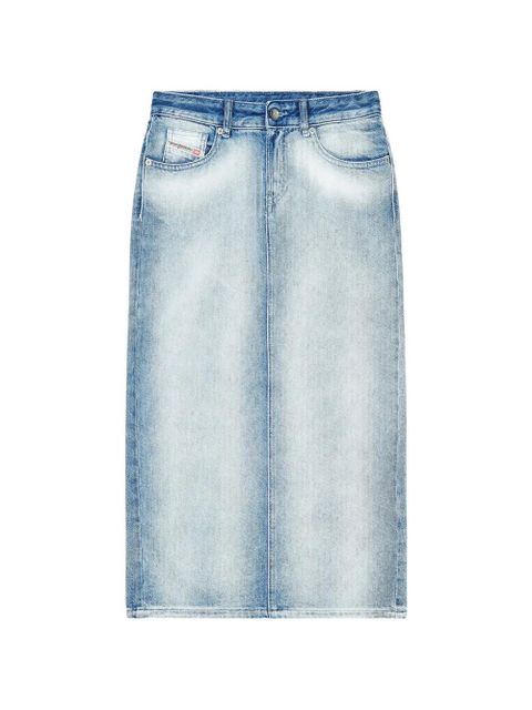 Diesel De-Skye-Fsi five-pocket midi denim skirt - Blue - zdjęcie produktu nr 1