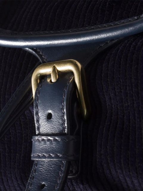 Miu Miu large corduroy backpack - Blue