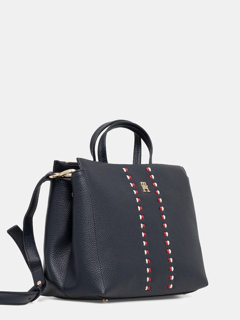 Tommy Hilfiger torebka kolor granatowy AW0AW18155 - zdjęcie produktu nr 2