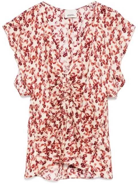 ISABEL MARANT Lonea blouse - Neutrals - zdjęcie produktu nr 1