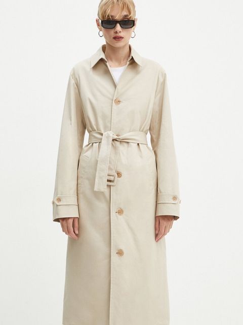 Moschino Jeans płaszcz bawełniany - zdjęcie produktu nr 1