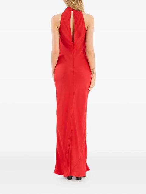 ROTATE BIRGER CHRISTENSEN cowl-neck maxi dress - Red