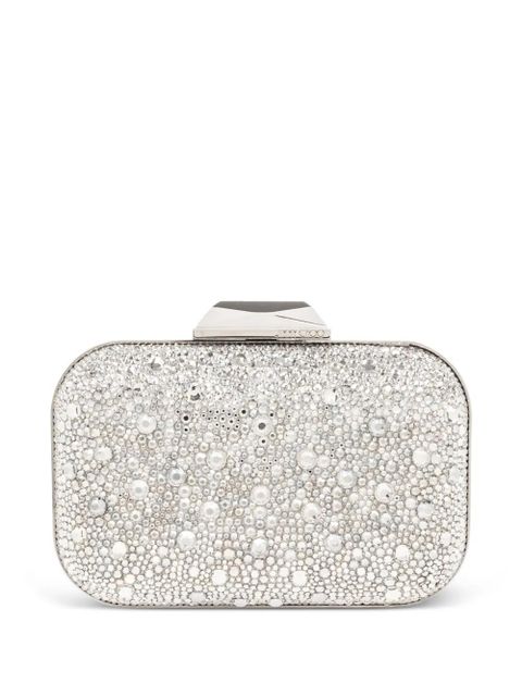 Jimmy Choo Cloud clutch bag - Silver - zdjęcie produktu nr 1
