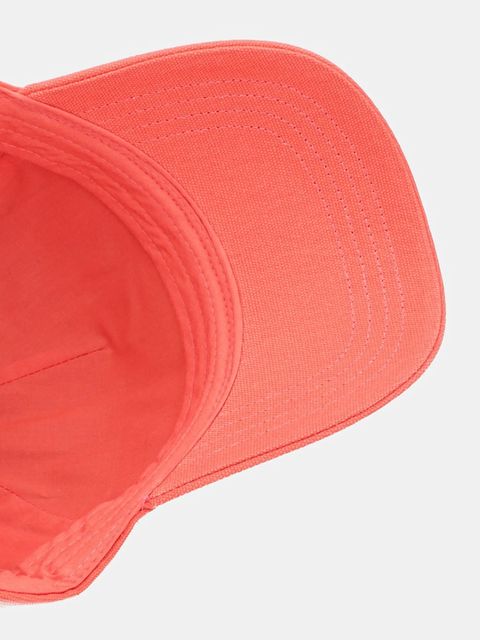 Karl Lagerfeld Jeans czapka z daszkiem bawełniana kolor pomarańczowy z nadrukiem A1W33002 - zdjęcie produktu nr 2