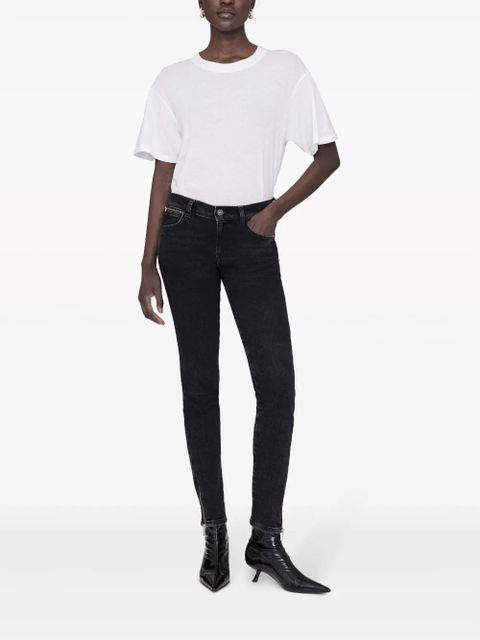 ANINE BING Jax skinny-cut jeans - Black - zdjęcie produktu nr 2
