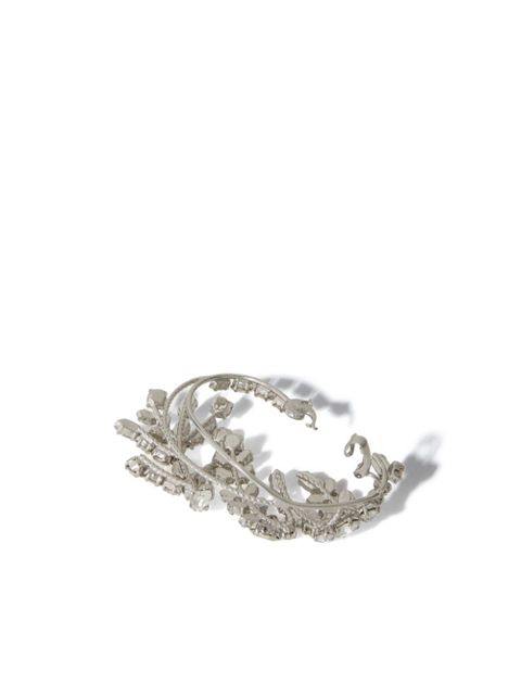 PUCCI crystal-embellished ear cuff - Silver
