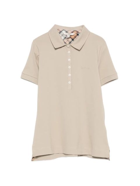 Barbour buttoned polo shirt - Neutrals - zdjęcie produktu nr 1