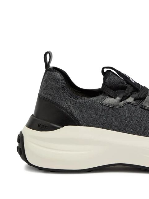 Tod's panelled lace-up sneakers - Grey - zdjęcie produktu nr 2