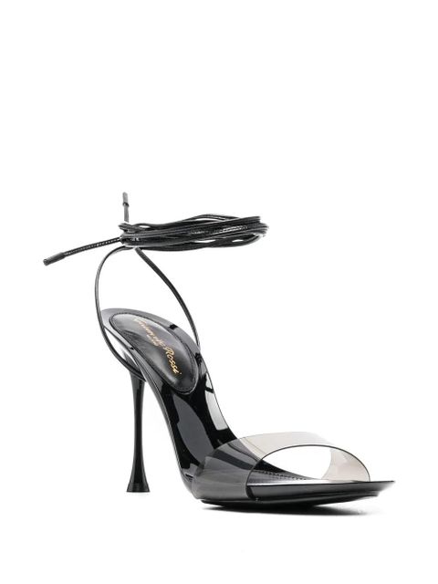Gianvito Rossi 100mm Spice tie-fastening sandals - Black - zdjęcie produktu nr 2