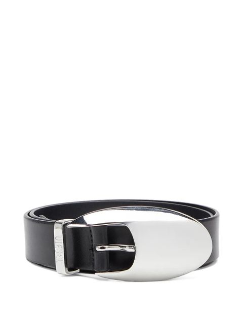 Diesel sculptural-buckle belt - Black - zdjęcie produktu nr 1