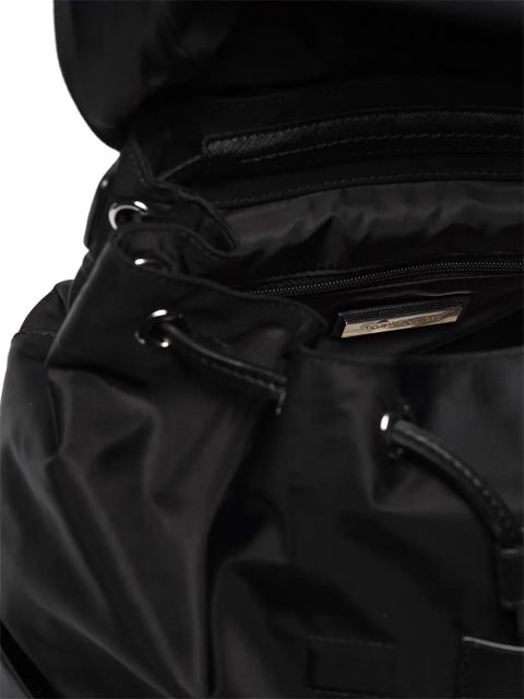 Tory Burch recycled nylon flap backpack - Black