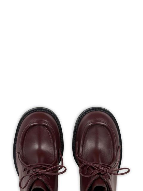 ETRO 75mm lace-up texan-heel pumps - Red