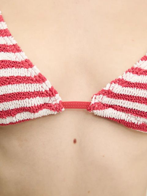 Bond Eye biustonosz kąpielowy LUANA kolor czerwony miękka miseczka BOUND366