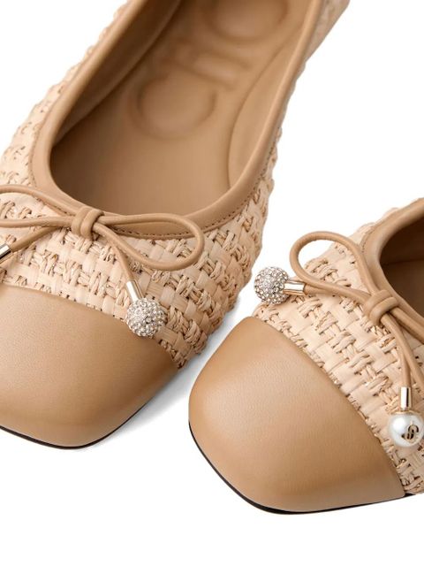 Jimmy Choo Elme ballet flats - Neutrals