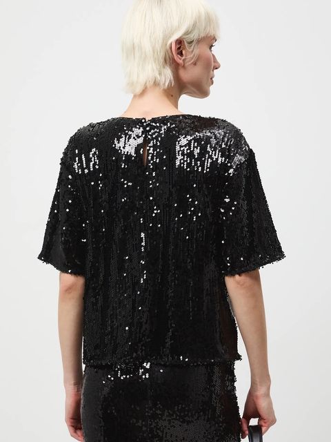 Medicine t-shirt damski kolor czarny - zdjęcie produktu nr 2