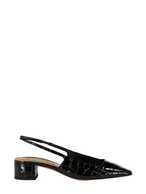 Aquazzura 35mm Ginza slingback pumps - Black - zdjęcie produktu nr 1