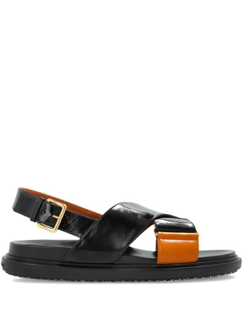 Marni criss-cross sandals - Black - zdjęcie produktu nr 1