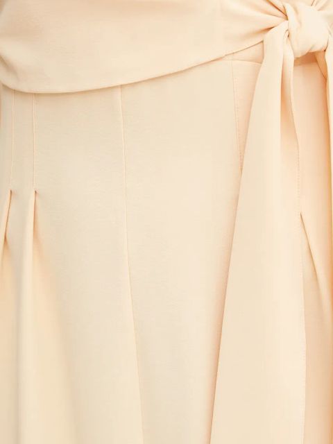 Patrizia Pepe sukienka kolor pomarańczowy midi prosta 2A2887 A411