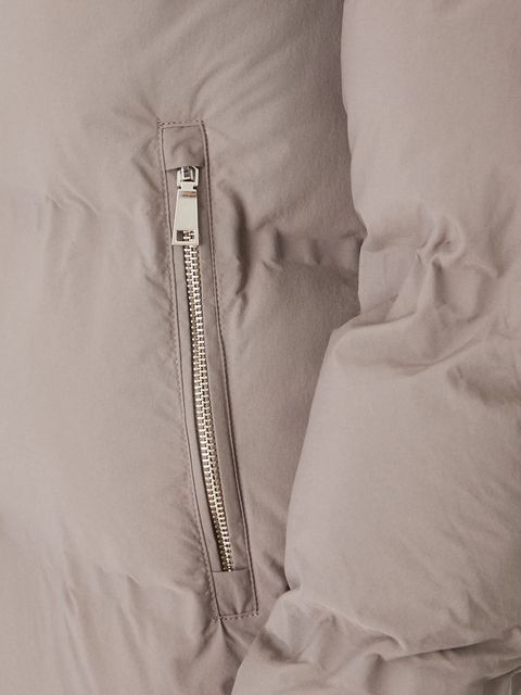 Medicine płaszcz damski kolor zielony zimowy - zdjęcie produktu nr 2