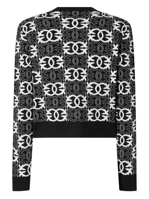 PINKO pattern cardigan - Black - zdjęcie produktu nr 2