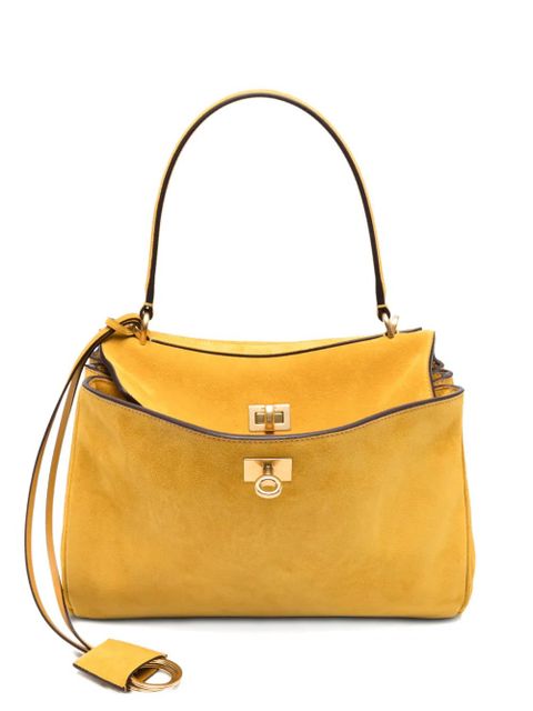 Balenciaga small Rodeo suede tote bag - Yellow - zdjęcie produktu nr 1