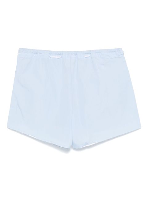 Miu Miu cotton boxer shorts - Blue - zdjęcie produktu nr 2
