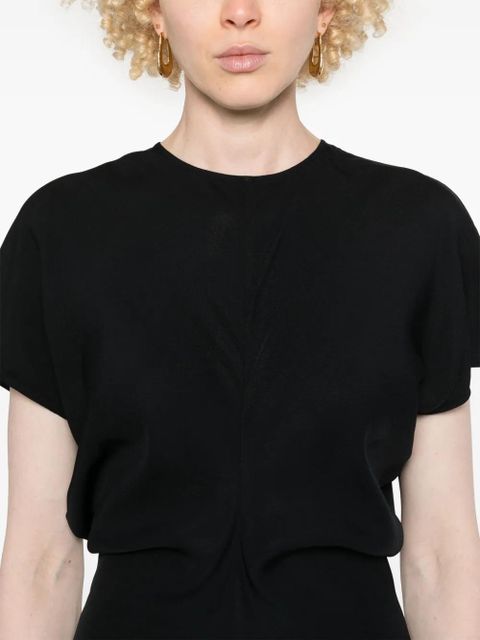 TOTEME Slouch Waist maxi dress - Blue