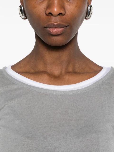 Gimaguas Gemma layered T-shirt - Grey