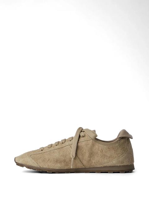 Jacquemus low-top suede sneakers - Neutrals