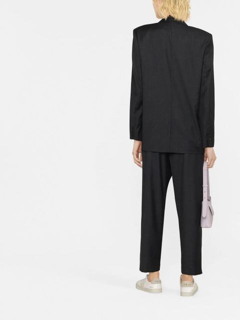 MARANT ÉTOILE Onilind checked blazer - Grey - zdjęcie produktu nr 2