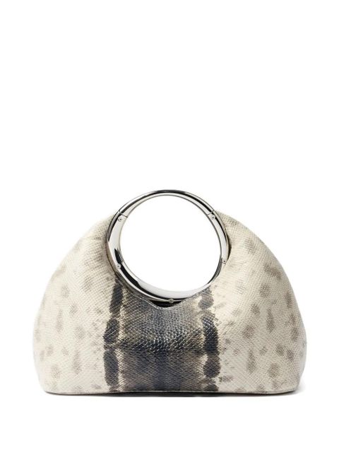 Jacquemus Calino snakeskin-print tote bag - Neutrals - zdjęcie produktu nr 1