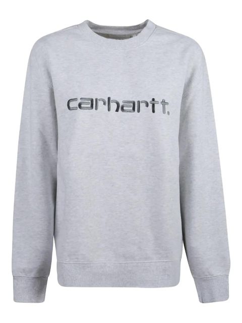 Carhartt WIP printed-logo crewneck sweater - Grey - zdjęcie produktu nr 2