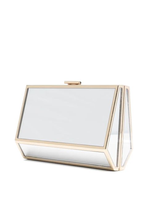 Simkhai Maddox Mirror clutch bag - Gold